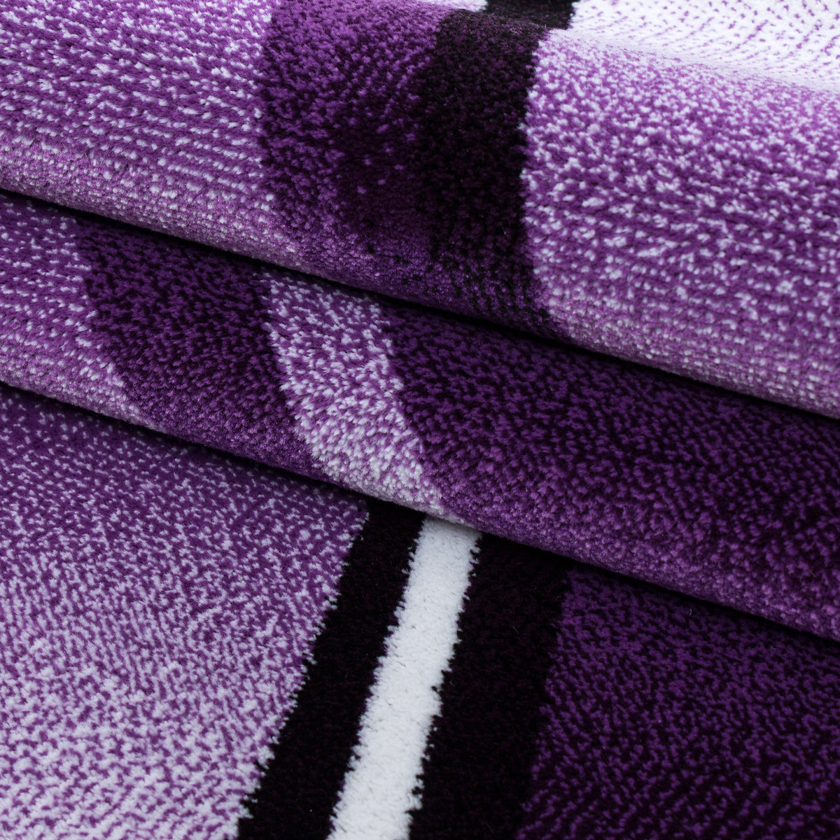 AY YILDIZ Kurzflor-Teppich PARMA 9210 Violett