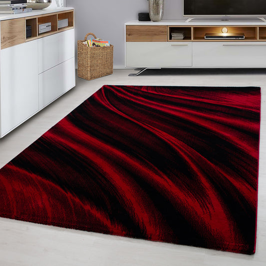 AY YILDIZ Kurzflor-Teppich MIAMI 6630 Rot
