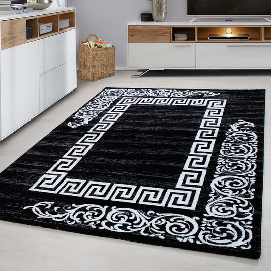 AY YILDIZ Kurzflor-Teppich MIAMI 6620 Schwarz