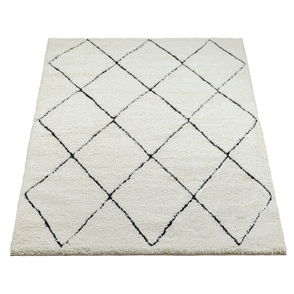 Merinos Ideal Shaggy 80260 390-White Black