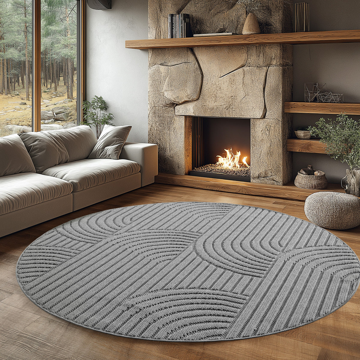 Ay Yıldız Helix 2201 Silver Teppich