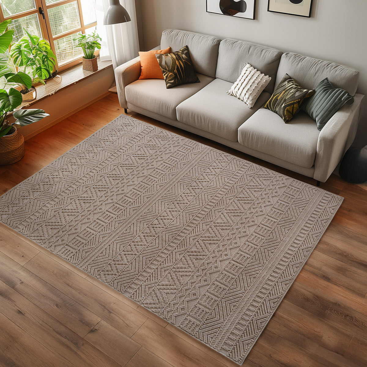 Ay Yıldız Helix 2202 Beige Teppich