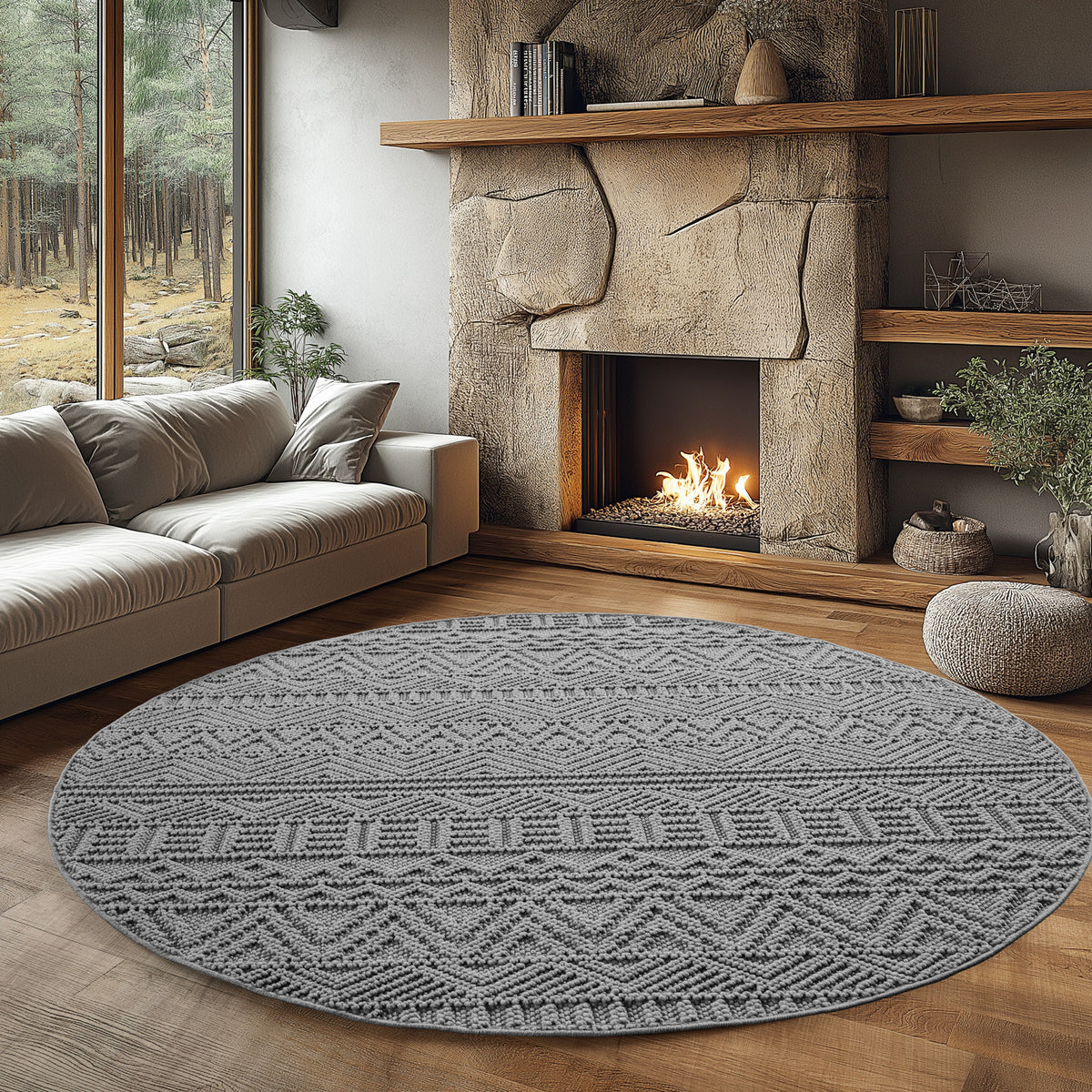 Ay Yıldız Helix 2202 Silver Teppich