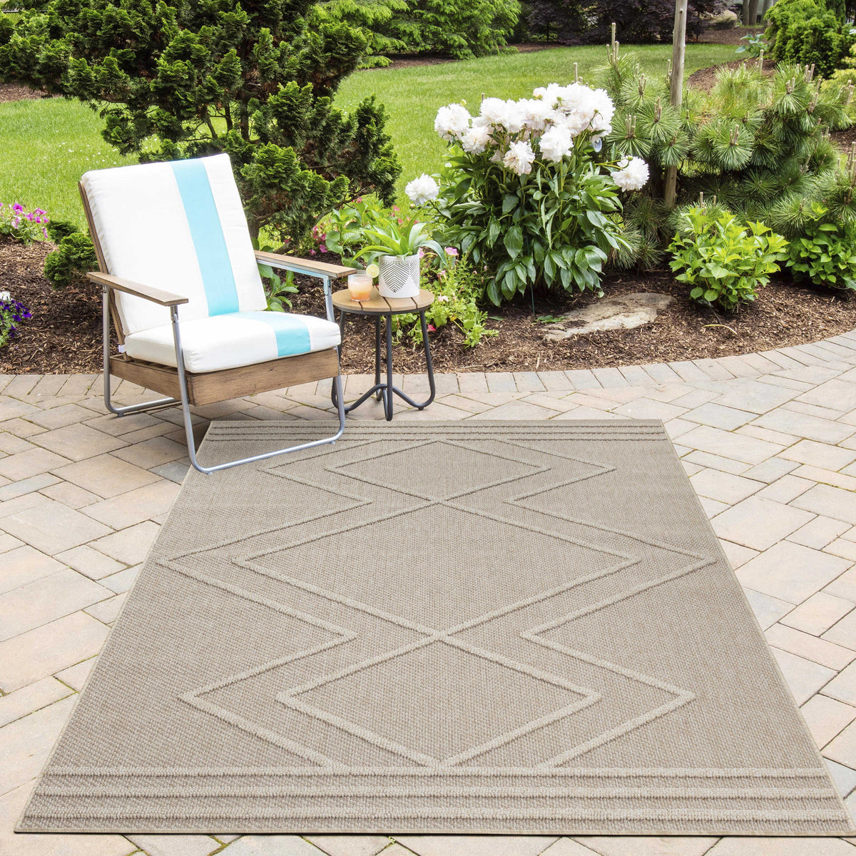 AY YILDIZ Outdoor-Teppich PATARA 4954 Beige
