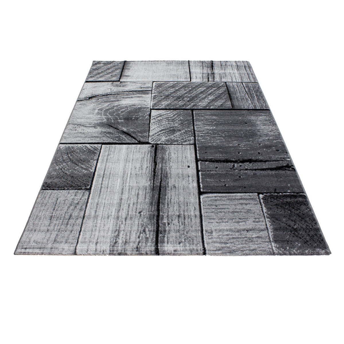 AY YILDIZ Kurzflor-Teppich PARMA 9260 Schwarz