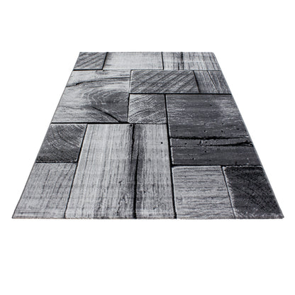 AY YILDIZ Kurzflor-Teppich PARMA 9260 Schwarz