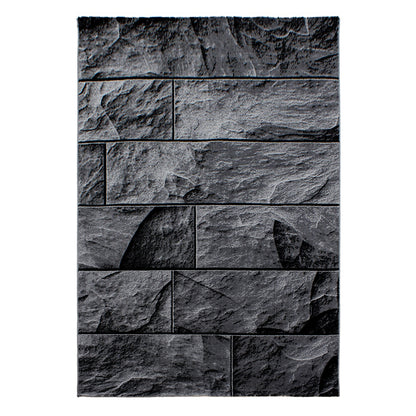 AY YILDIZ Kurzflor-Teppich PARMA 9250 Schwarz