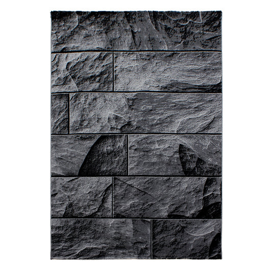 AY YILDIZ Kurzflor-Teppich PARMA 9250 Schwarz
