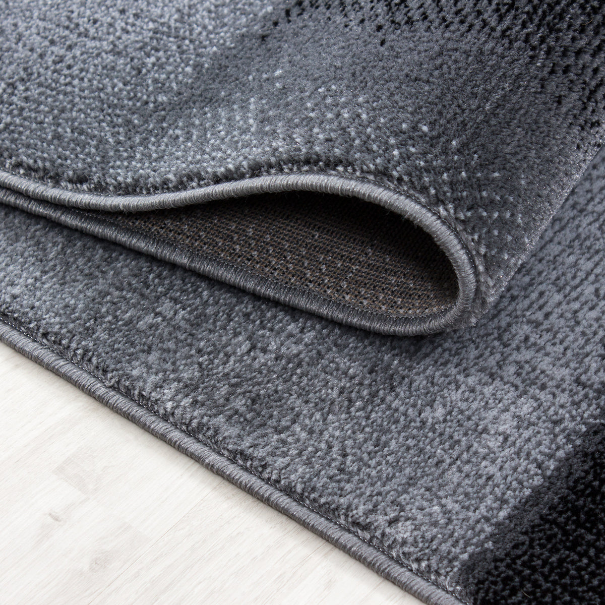 AY YILDIZ Kurzflor-Teppich PARMA 9250 Schwarz