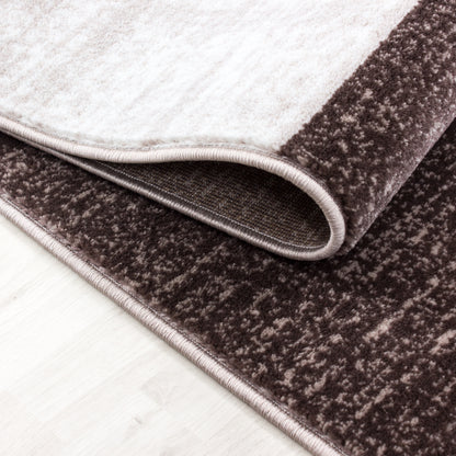 AY YILDIZ Kurzflor-Teppich PARMA 9220 Braun