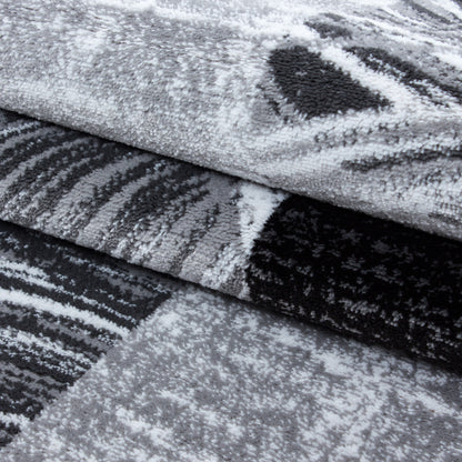 AY YILDIZ Kurzflor-Teppich PARMA 9220 Schwarz
