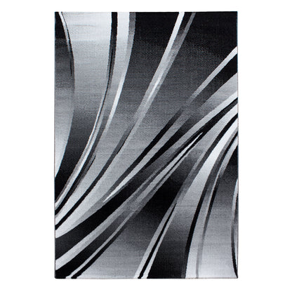 AY YILDIZ Kurzflor-Teppich PARMA 9210 Schwarz