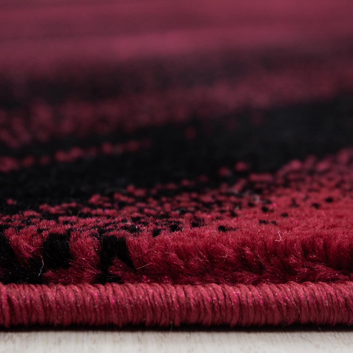 AY YILDIZ Kurzflor-Teppich MIAMI 6630 Rot