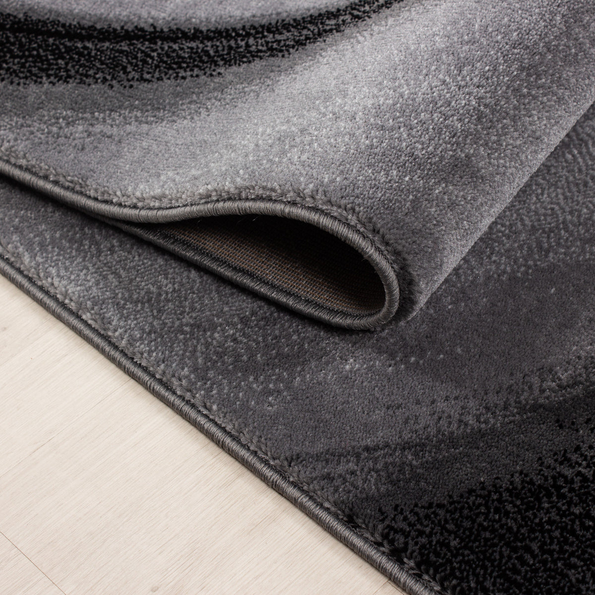 AY YILDIZ Kurzflor-Teppich MIAMI 6630 Schwarz