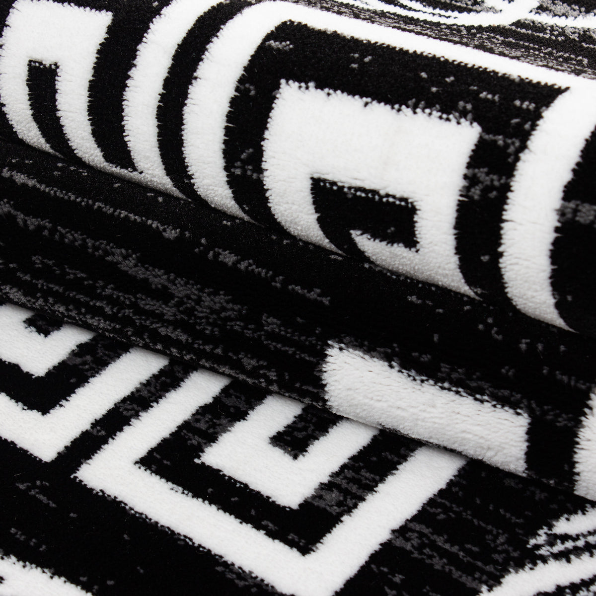 AY YILDIZ Kurzflor-Teppich MIAMI 6620 Schwarz