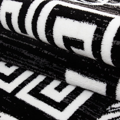 AY YILDIZ Kurzflor-Teppich MIAMI 6620 Schwarz
