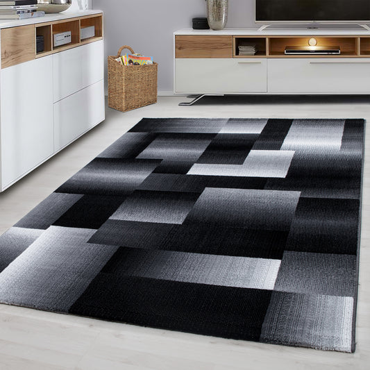 AY YILDIZ Kurzflor-Teppich MIAMI 6560 Schwarz