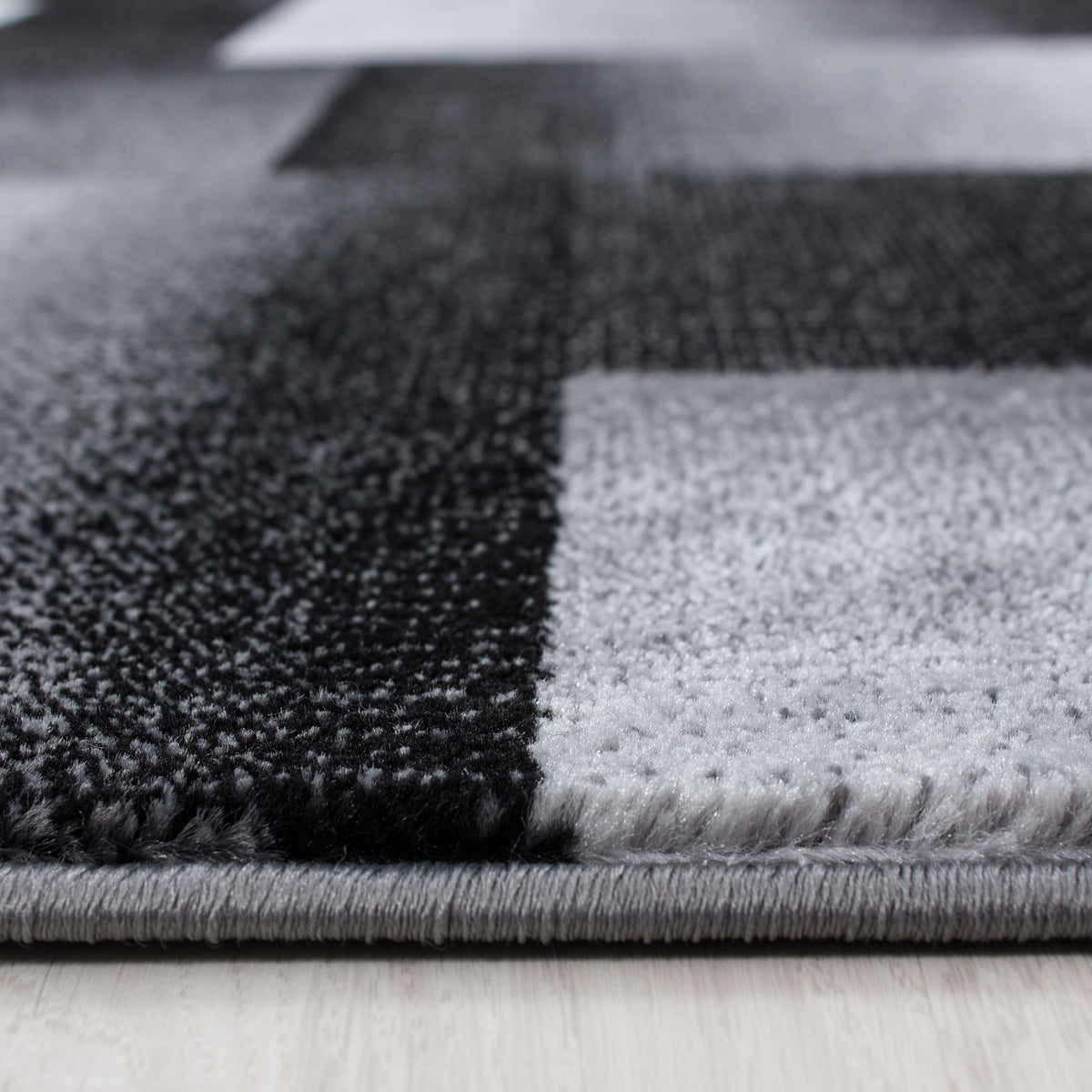 AY YILDIZ Kurzflor-Teppich MIAMI 6560 Schwarz