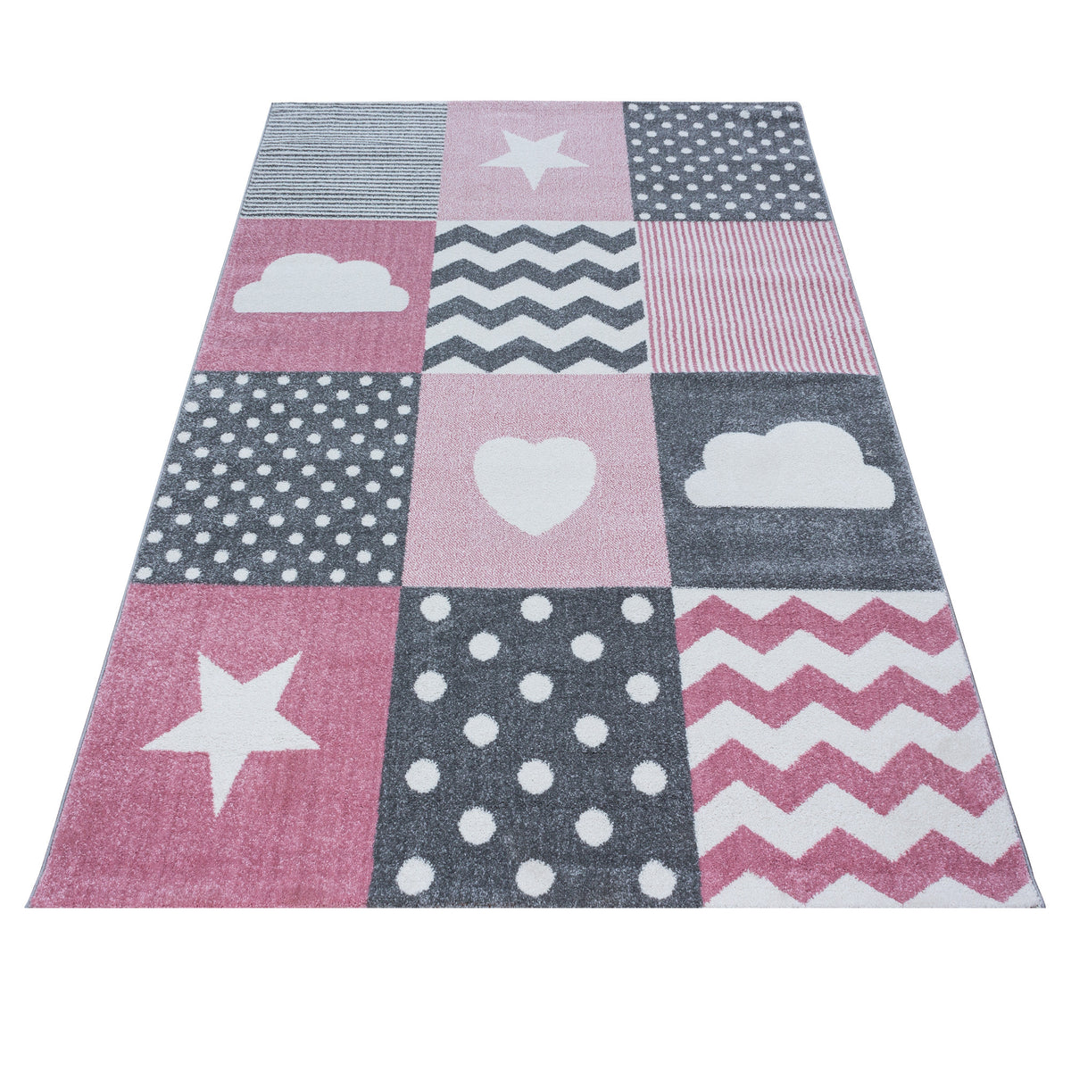 AY YILDIZ Kinderteppich KIDS 620 Pink