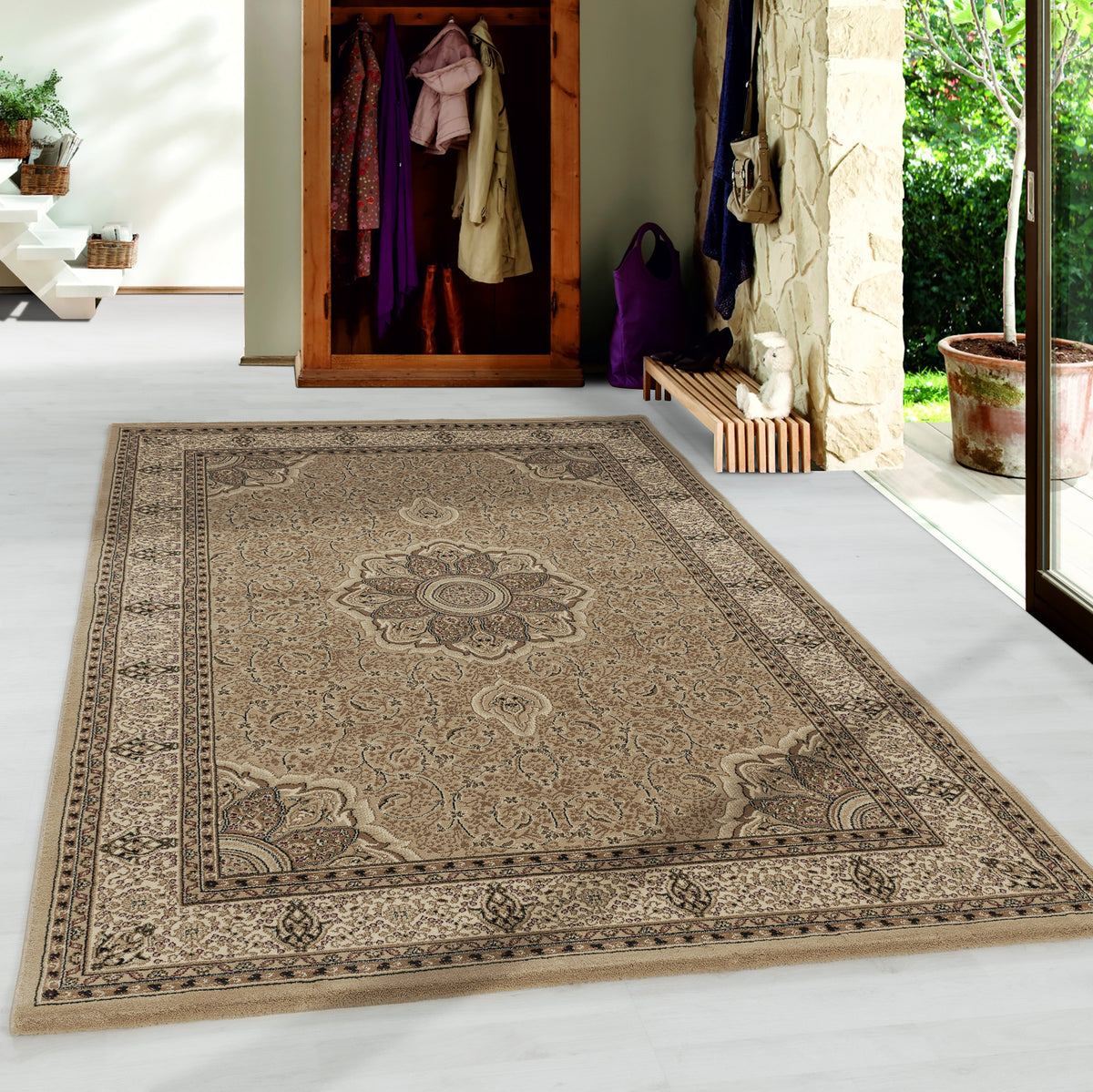 AY YILDIZ Orientteppich KASHMIR 2601 Beige
