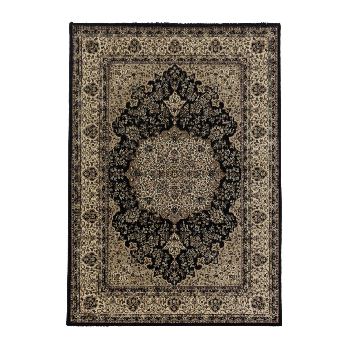 AY YILDIZ Orientteppich KASHMIR 2608 Schwarz
