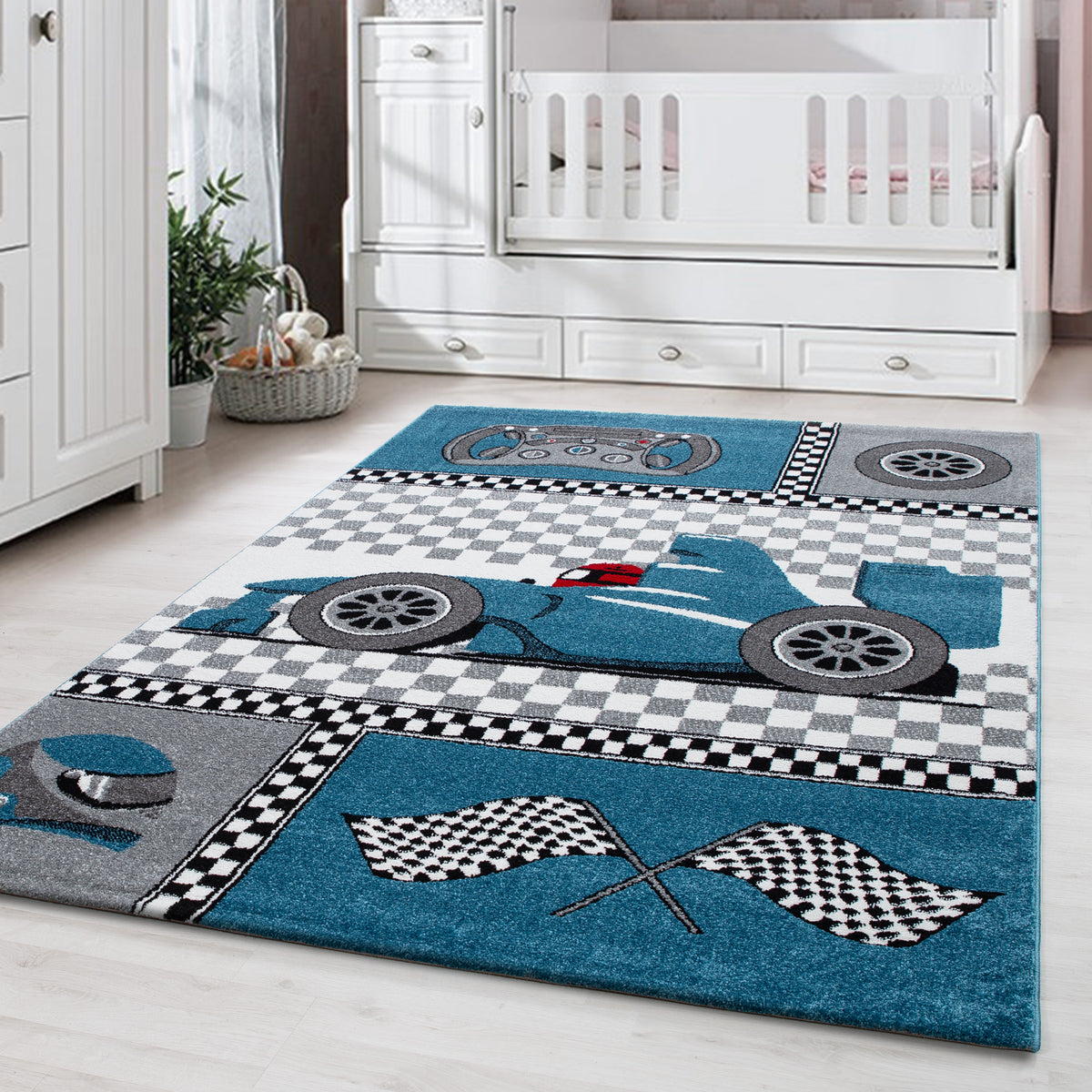 AY YILDIZ Kinderteppich KIDS 460 Blau