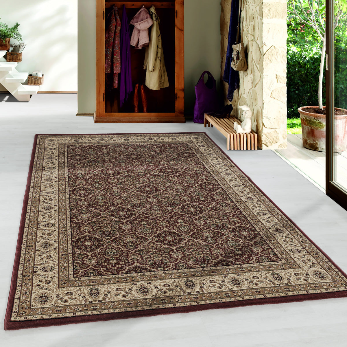 AY YILDIZ Orientteppich KASHMIR 2602 Rot