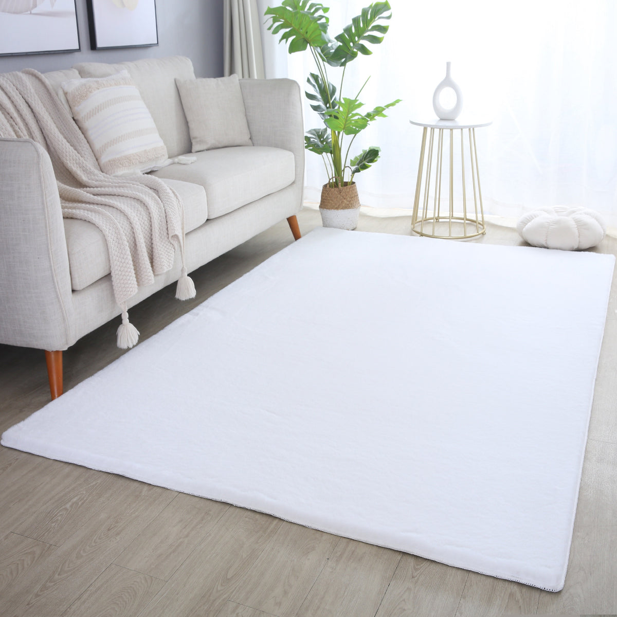Ay Yıldız Pouffy 5100 White